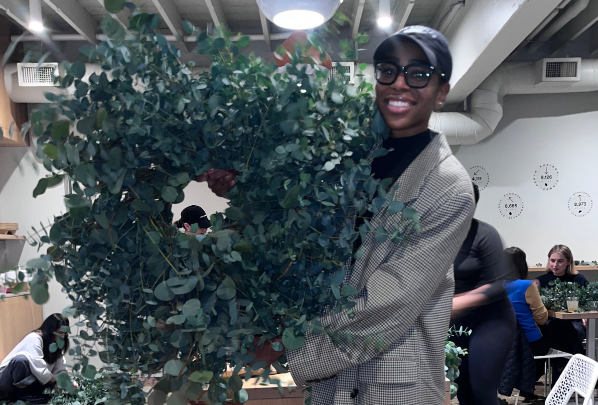Wreath workshop – Soho House in Portland Oregon