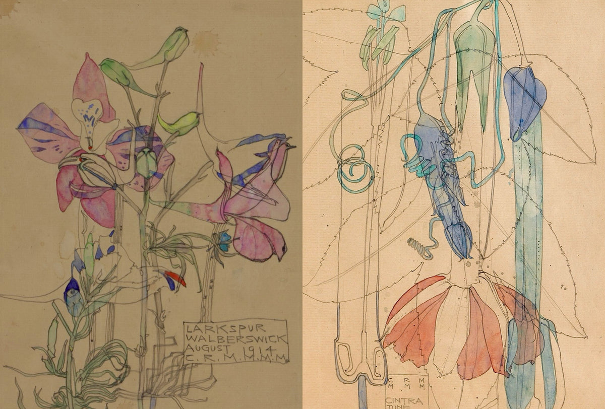 Charles Rennie Mackintosh - Fieldwork Flowers inspiration.