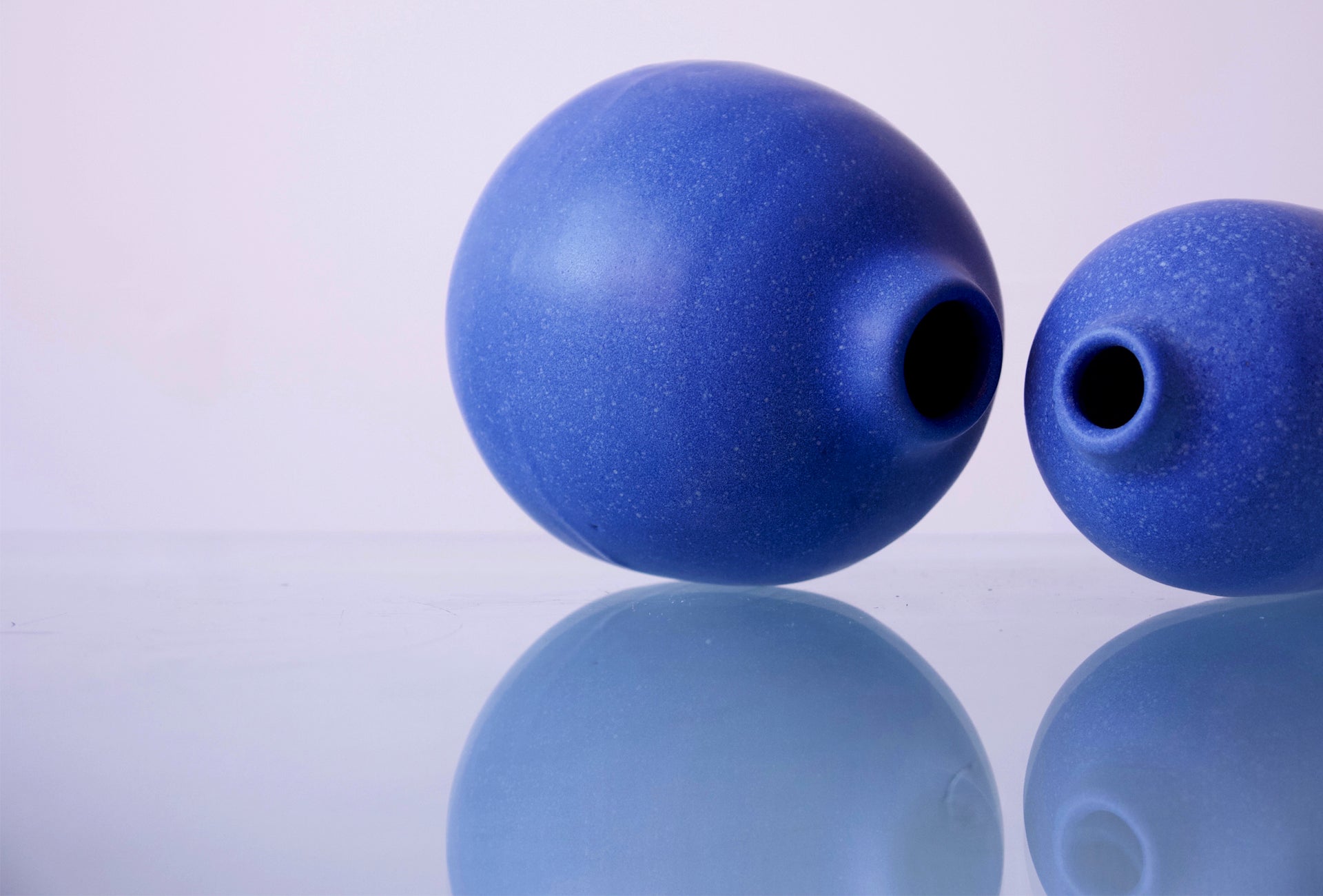 Judy Jackson Bud Vase / Cobalt