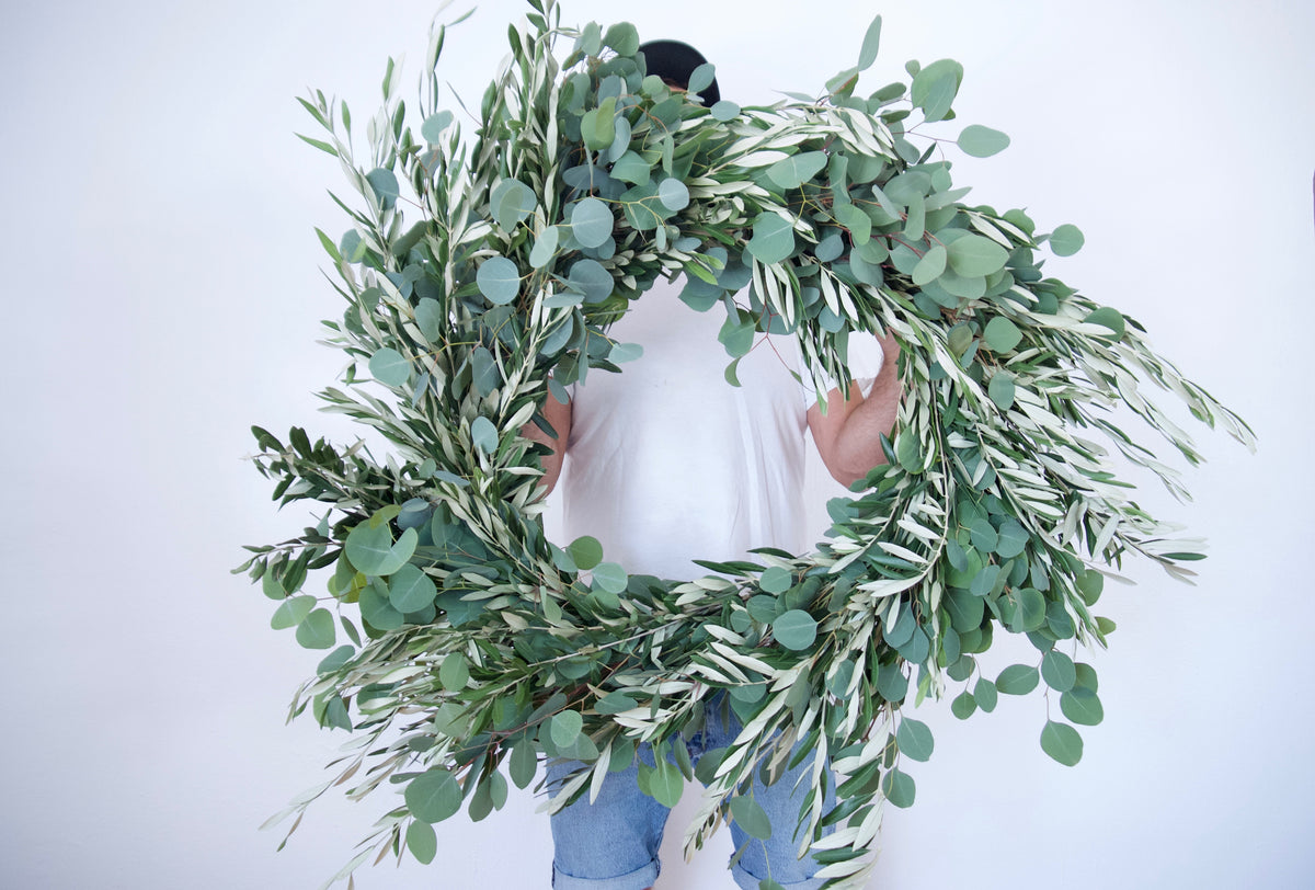OLIVE & EUC WREATH
