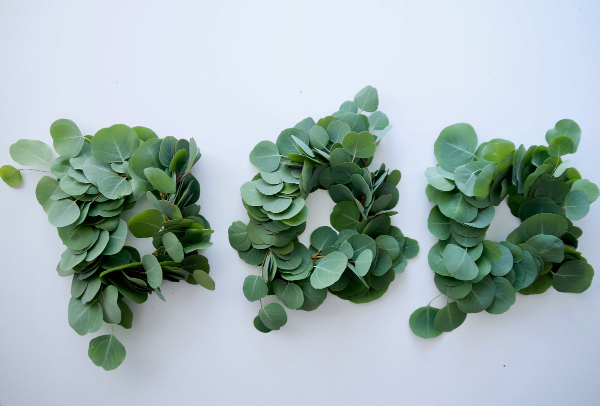 THREE SM. EUC WREATHS