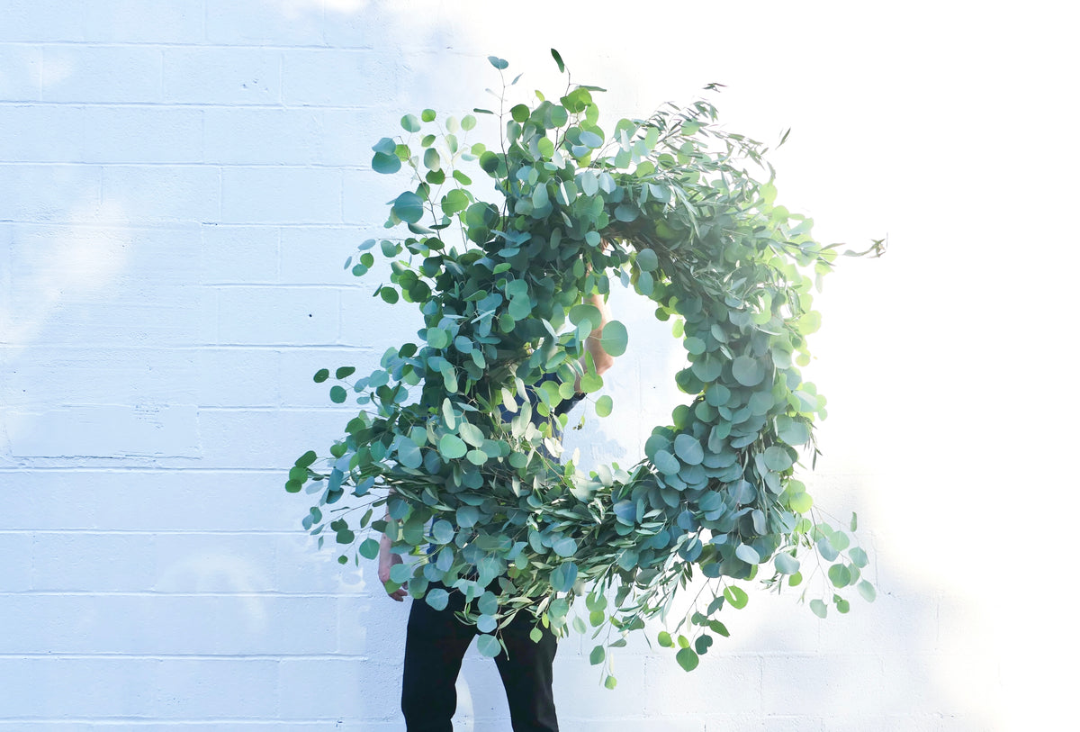 Send a wreath in Vancouver, Wa. Fieldwork Flowers delivery Vancouver and Portland.