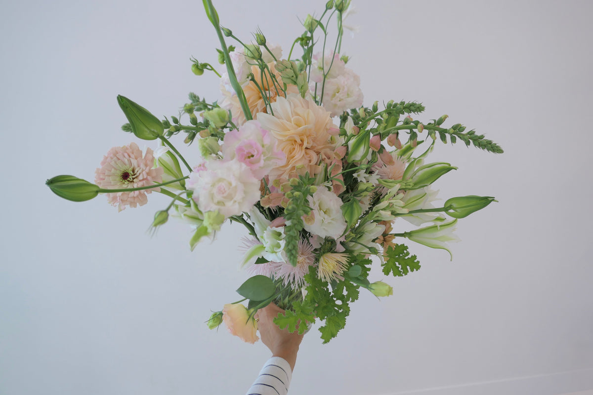 Locally grown flowers in Portland, Oregon at Fieldwork Flowers Shop in Montgomery Park 97210.