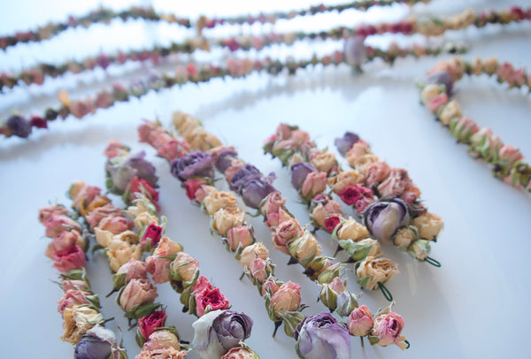 DRY ROSE ROPE & WREATH – FIELDWORK