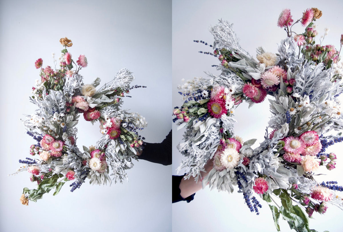 Dried Flowers Wreath | Send Wreaths Online