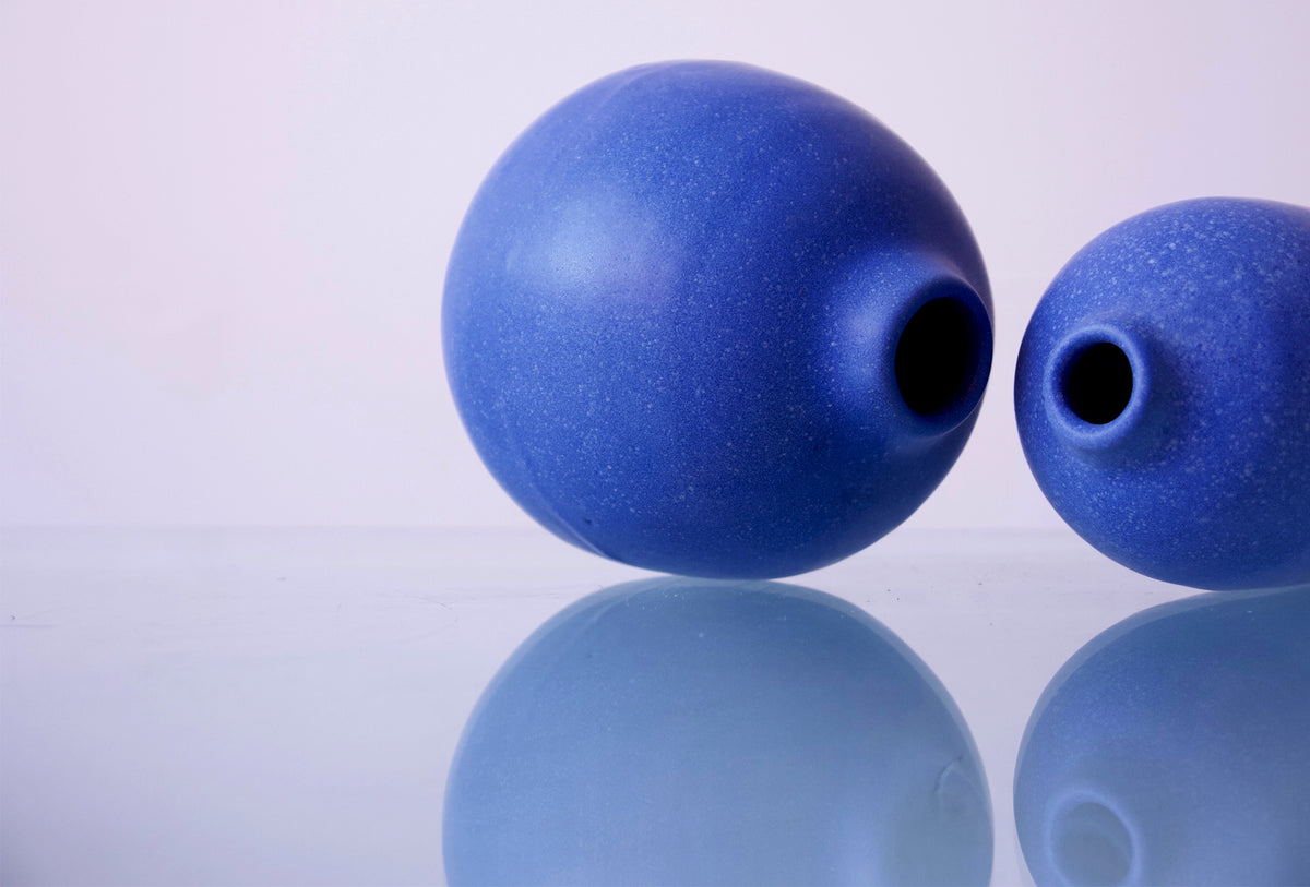 Judy Jackson Bud Vase / Cobalt