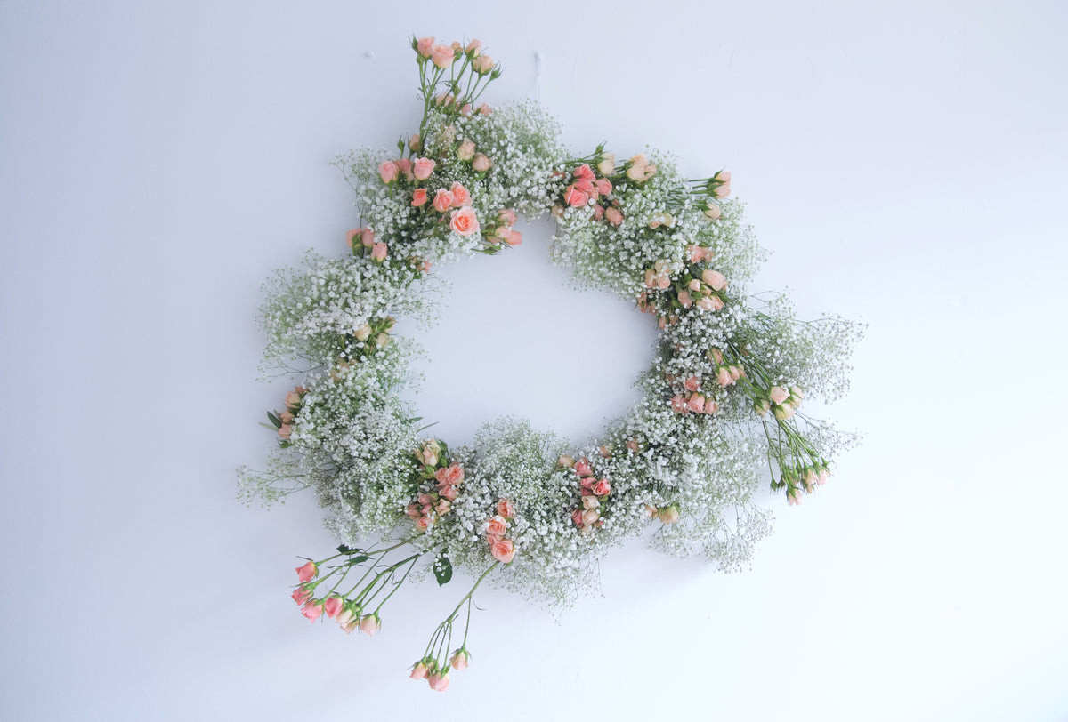 BABY & ROSE WREATH