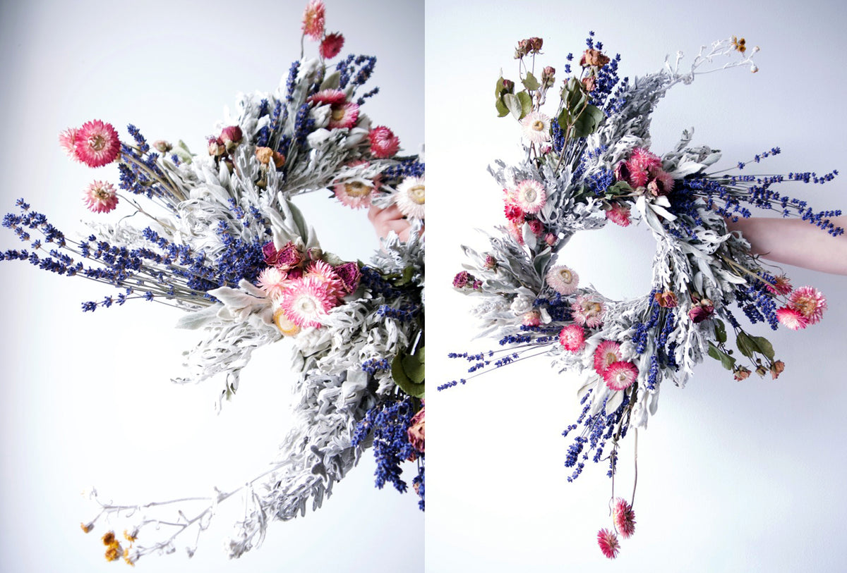 Dried Flowers Wreath | Send Wreaths Online